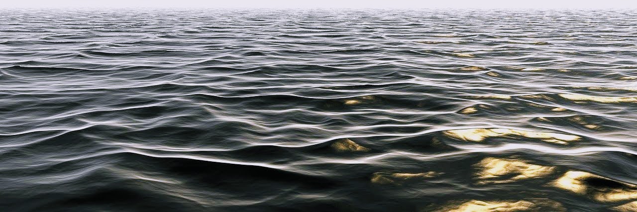 graphically designed photo of the sea